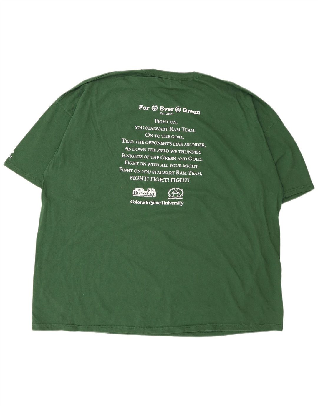 T-shirt grafica da uomo RUSSELL ATHLETIC Top 3XL Verde