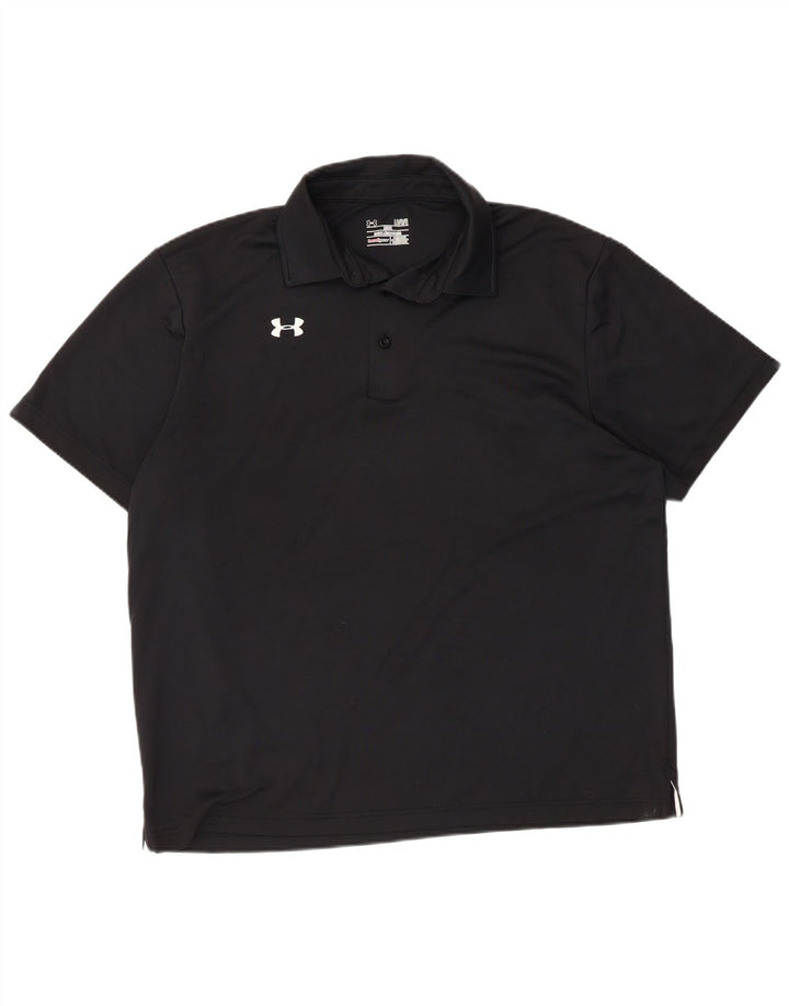 Polo da uomo UNDER ARMOUR Heat Gear Large nera