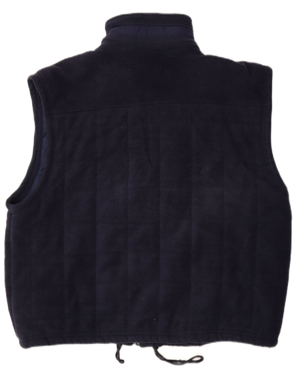 Gilet in pile da uomo Champion UK 42 XL poliestere blu navy