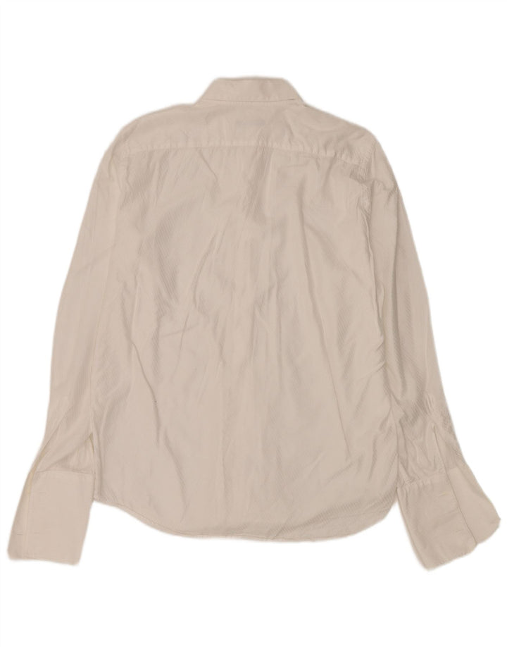 Camicia da uomo Roccobarocco piccola bianca