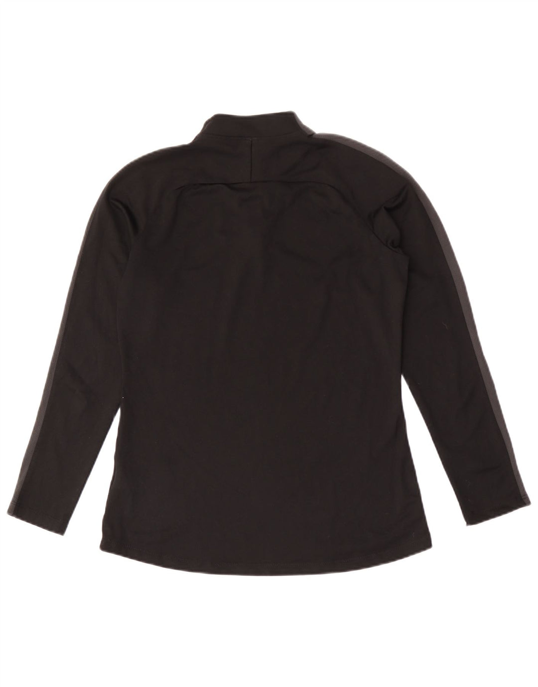 Top della tuta pullover da donna Nike Dri Fit UK 10 Small Black Colourblock