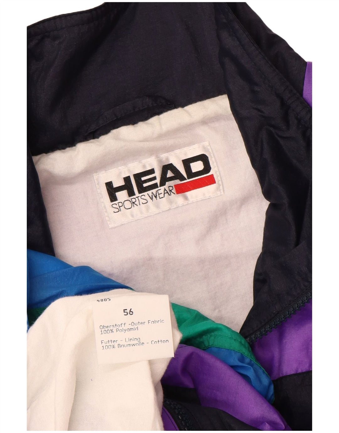 Giacca da tuta da uomo HEAD IT 56 2XL Colourblock multicolore