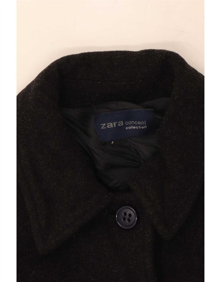 Zara Cappotto da donna UK 10 Small Nero