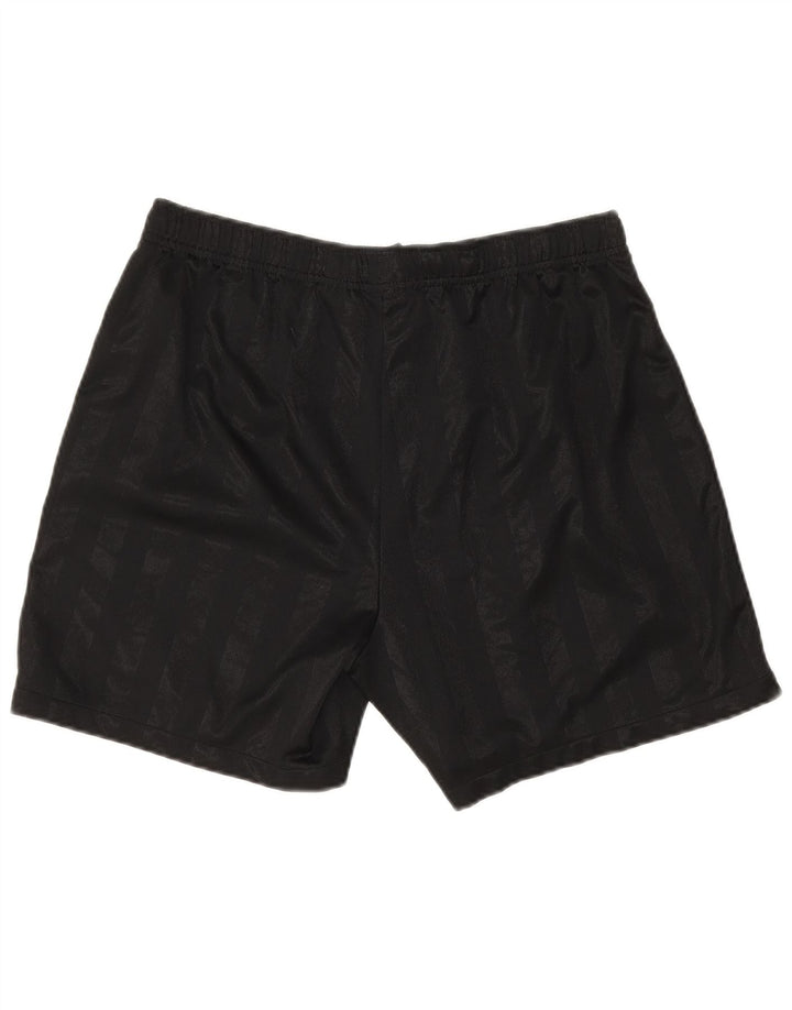 Pantaloncini sportivi da uomo Nike in poliestere a righe nere medie