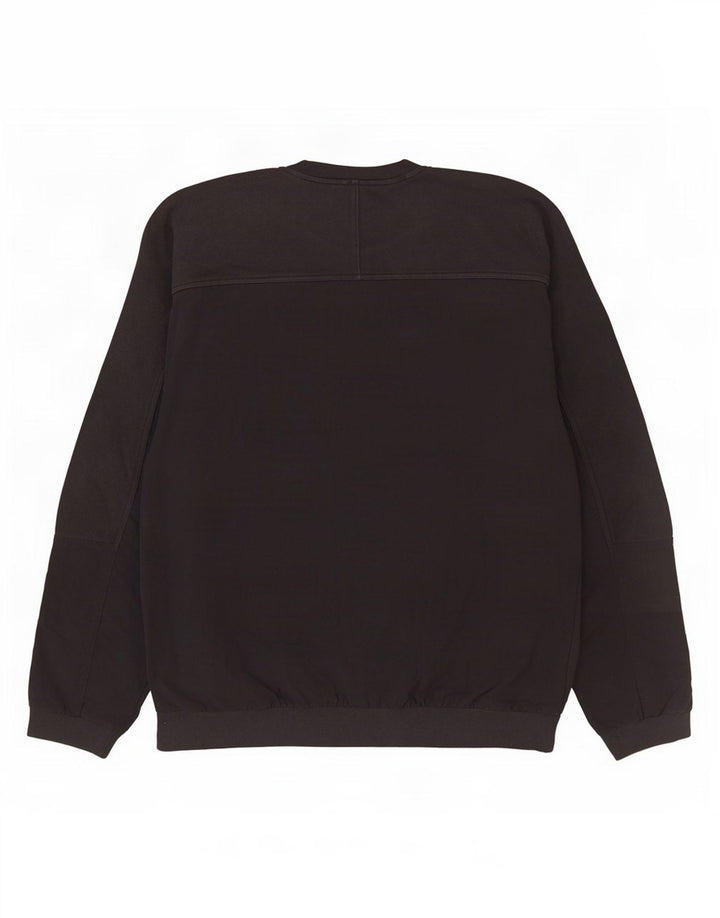 Felpa Adidas Uomo Maglione Medio Nero Cotone