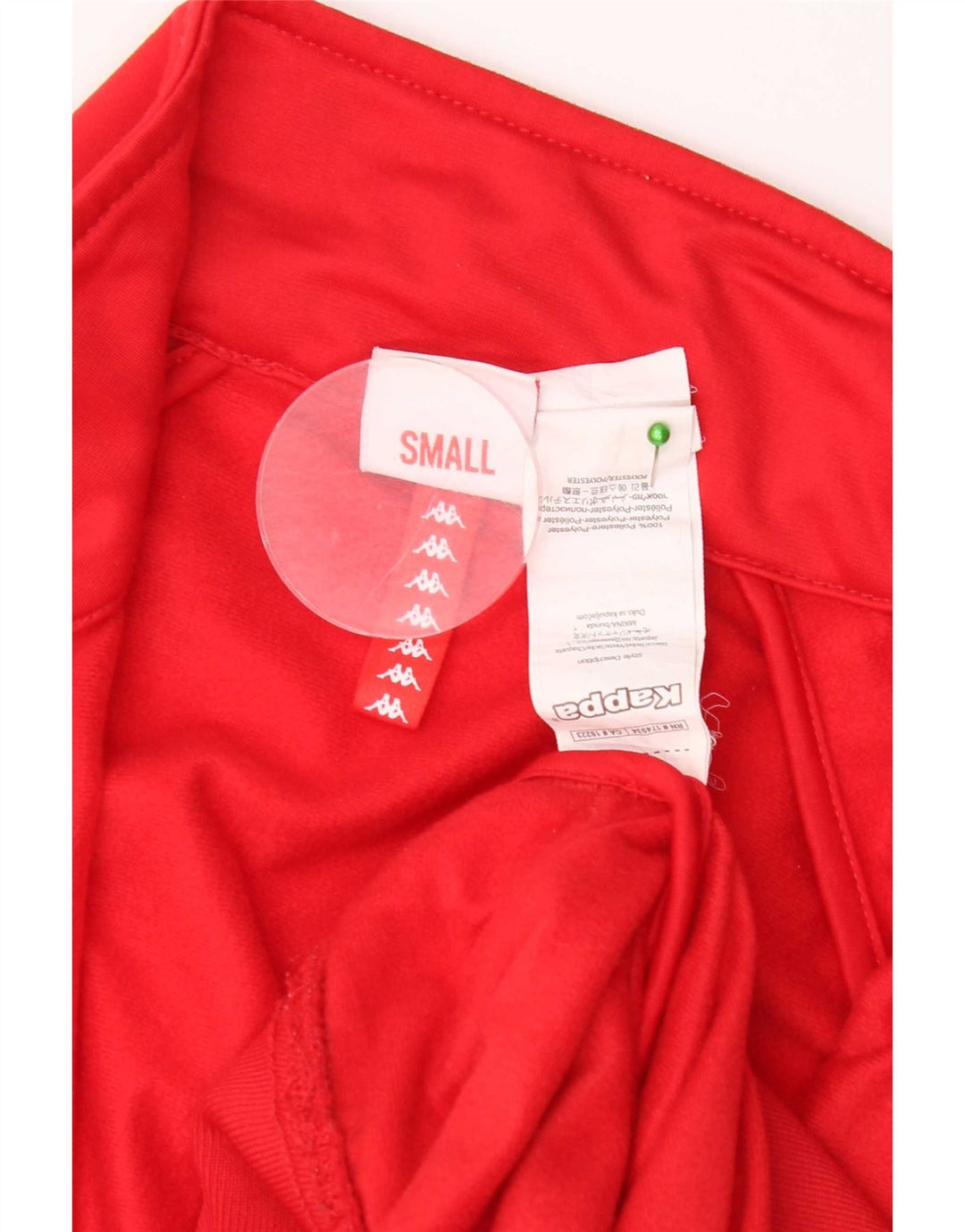 Tuta intera Kappa da donna con grafica UK 10 Small Rosso Colourblock in poliestere
