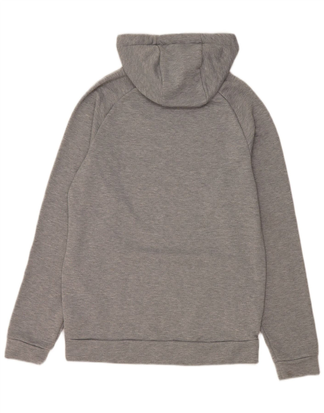 Felpa con cappuccio grafica Nike Dri Fit da uomo, piccola, in poliestere chiazzato grigio