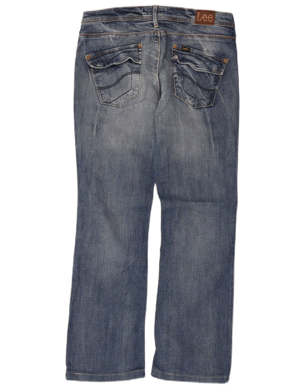 Jeans Lee Bootcut corallo da donna W28 L27 cotone blu