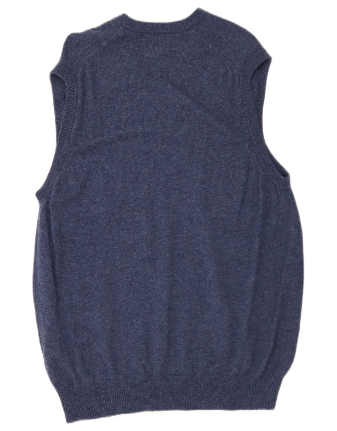 Canotta da uomo Marks & Spencer media lana d'agnello blu navy