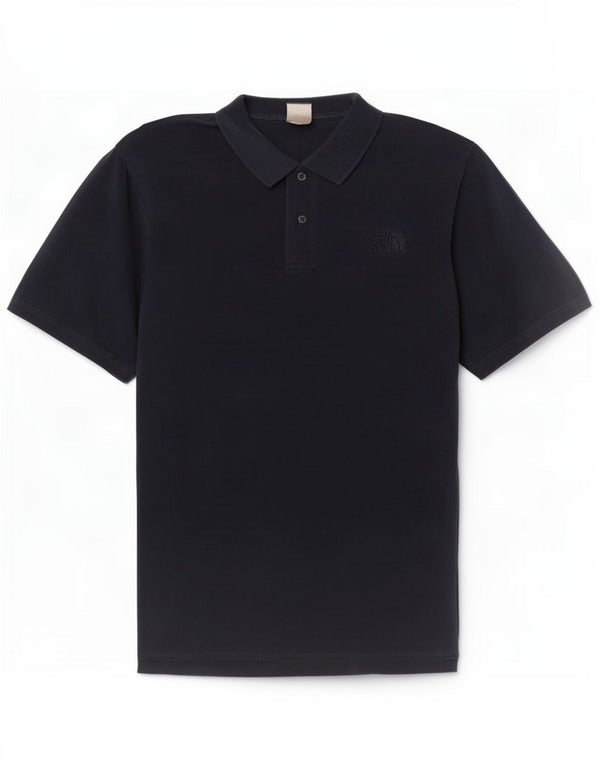 Polo da uomo The North Face in cotone blu navy medio