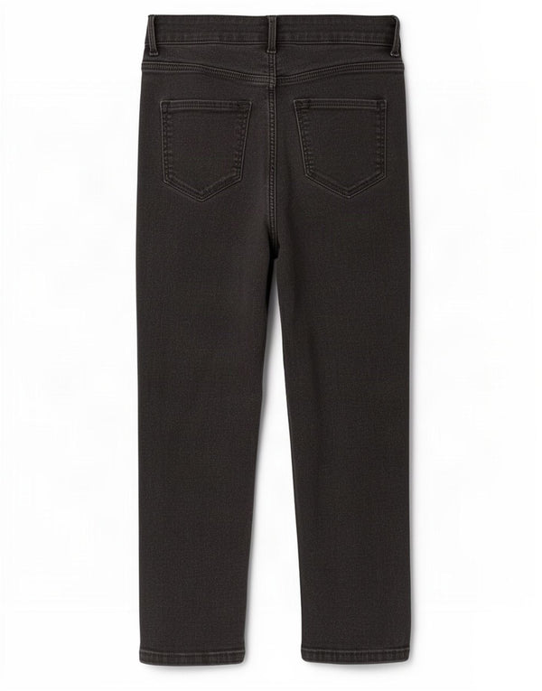 Jeans corti Marks & Spencer da donna The Carrie UK 10 piccoli W26 L22 neri