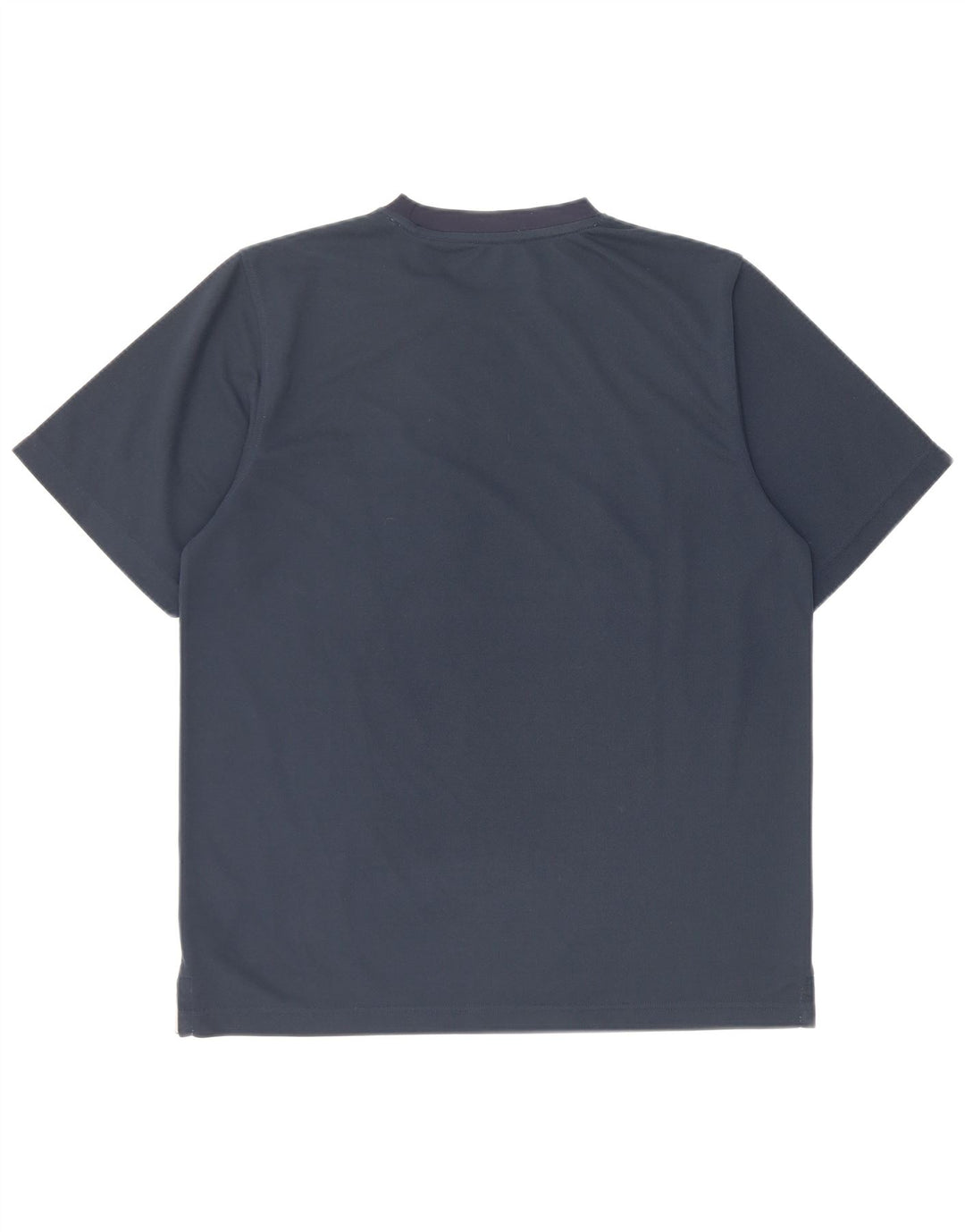 ELLESSE T-shirt grafica da uomo Top medio in poliestere blu navy