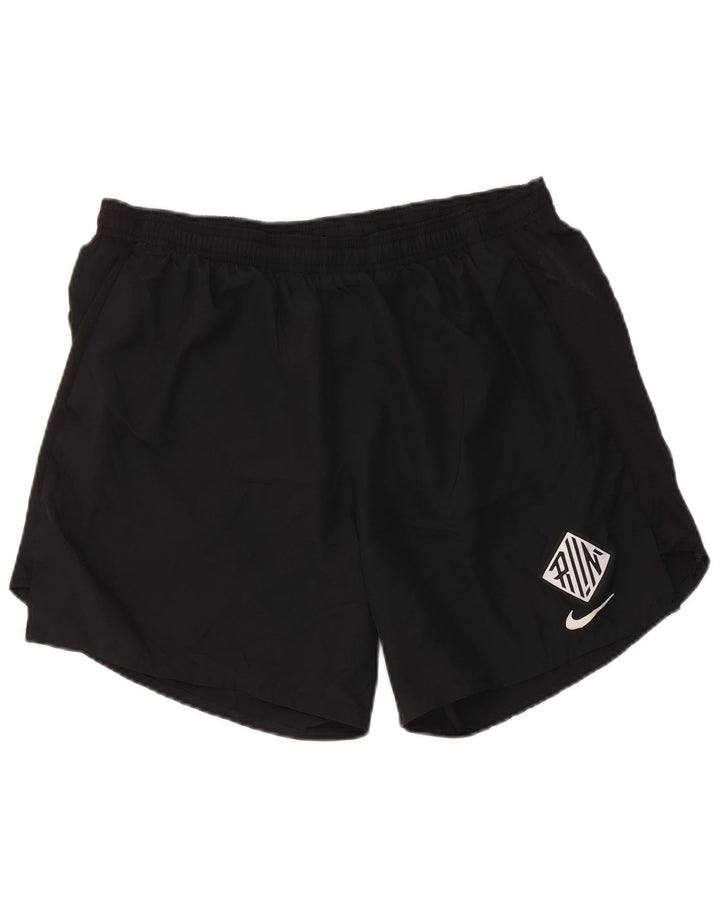 Pantaloncini sportivi Nike Dri Fit da uomo XL in poliestere nero