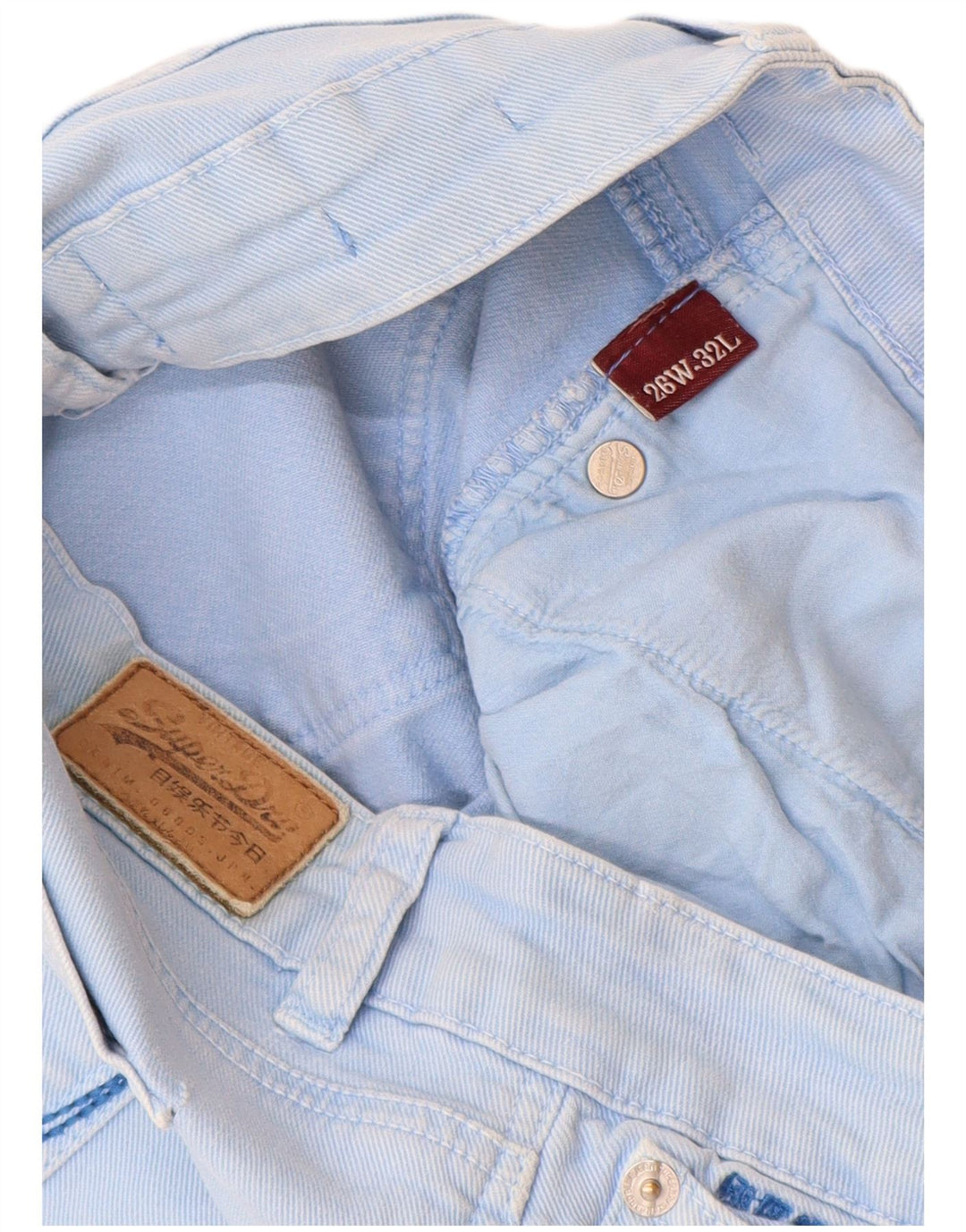 Jeans super skinny da donna Superdry W26 L27 Blu