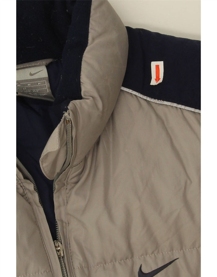 Gilet imbottito Nike per ragazzi 10-11 anni Poliestere color block grigio medio