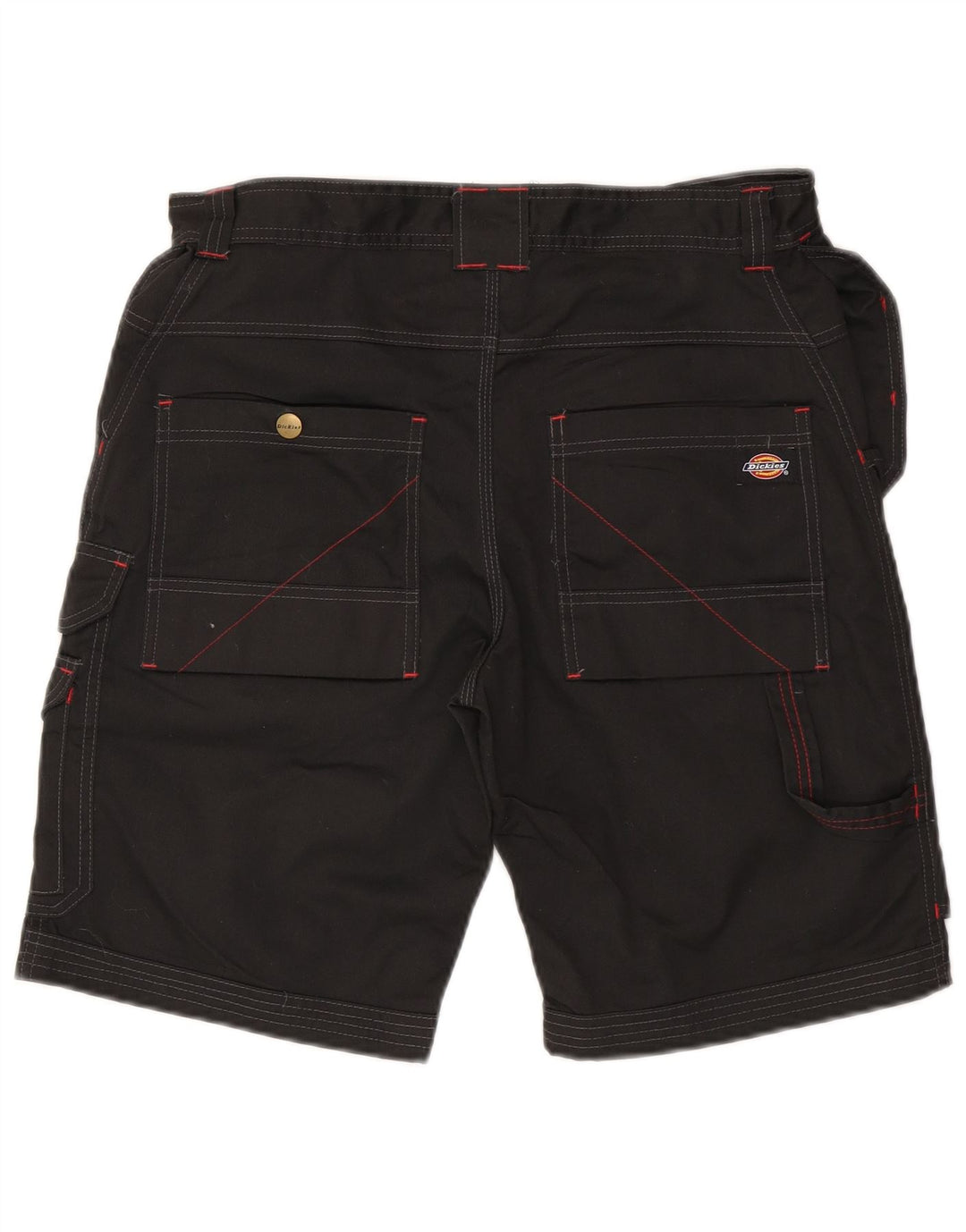 Pantaloncini cargo da uomo Dickies W32 poliestere nero medio
