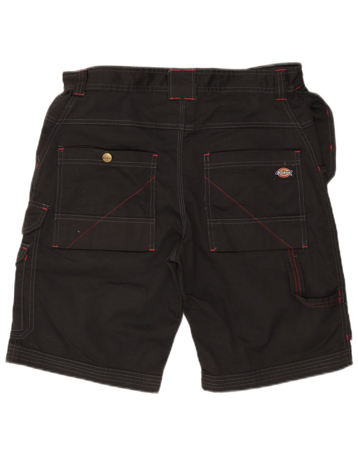 Pantaloncini cargo da uomo Dickies W32 poliestere nero medio