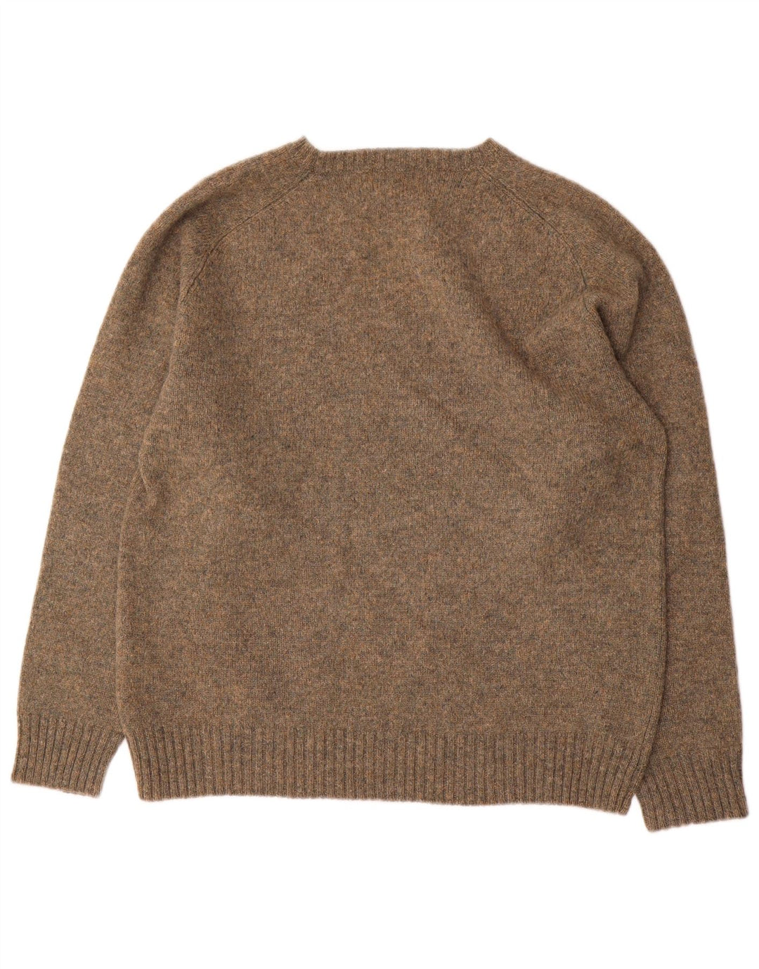 Maglione maglione girocollo da uomo Kappa XL in lana screziata beige