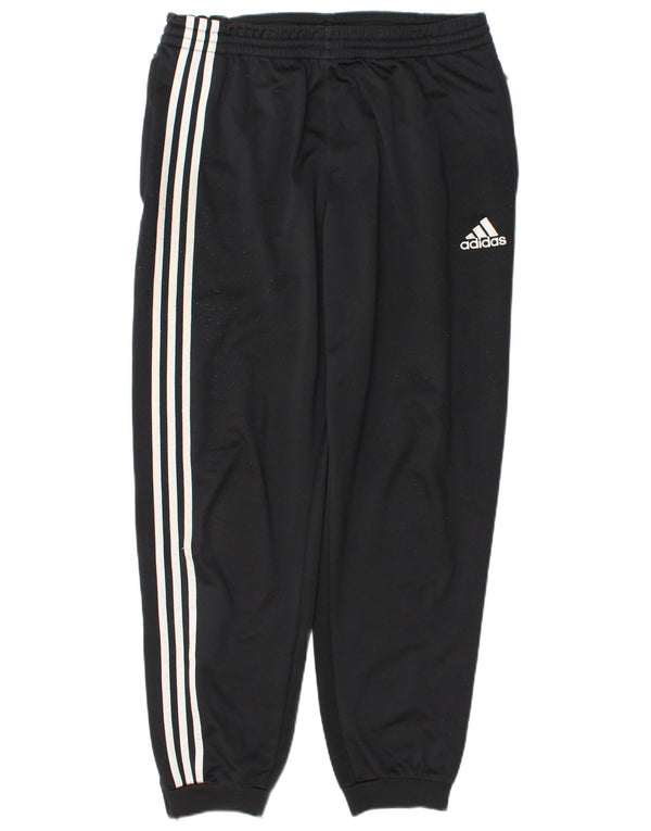 Pantaloni da tuta da uomo Adidas Joggers UK 40/42 Medium Nero Poliestere
