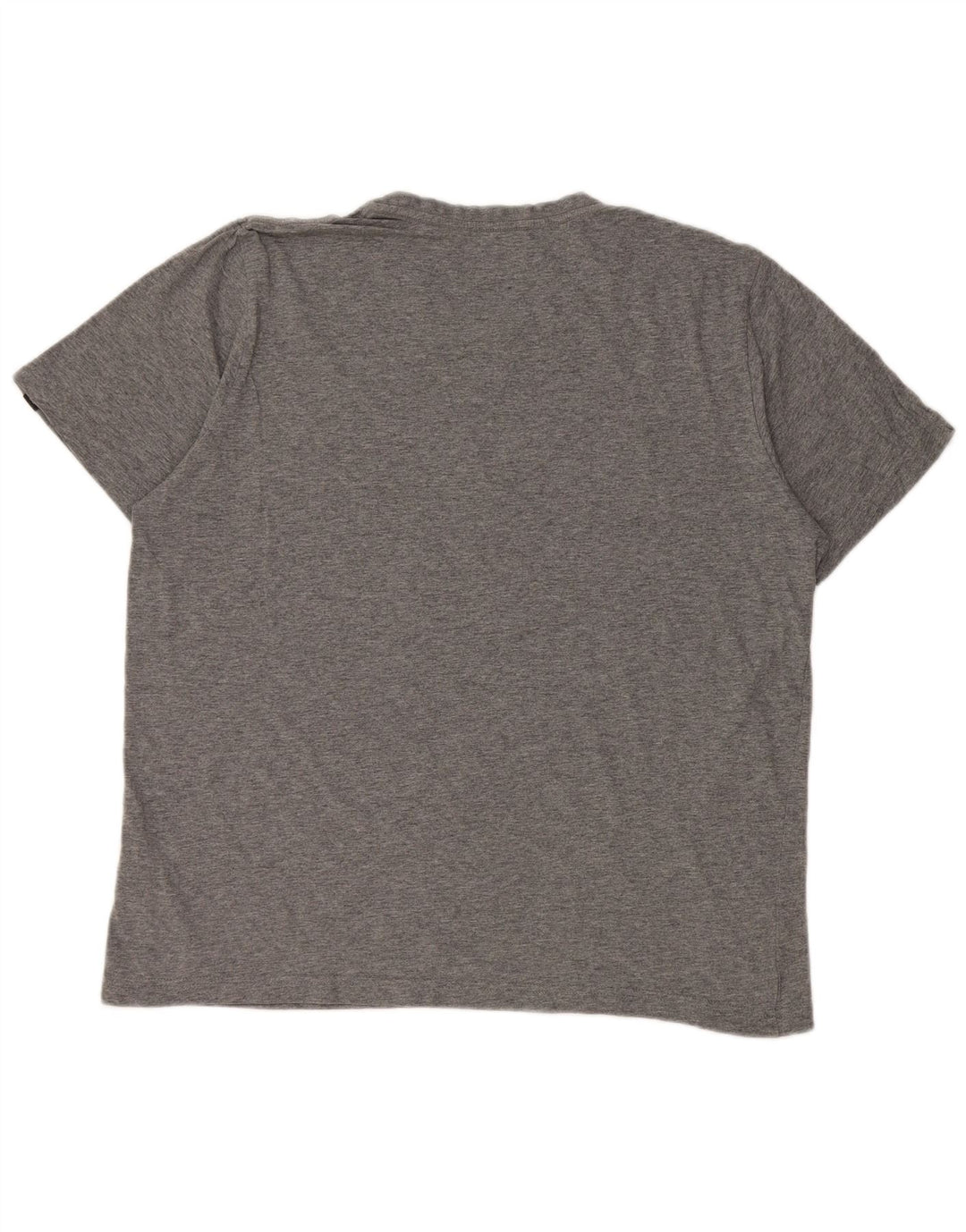 Puma T-shirt grafica da uomo Top grande in cotone chiazzato grigio