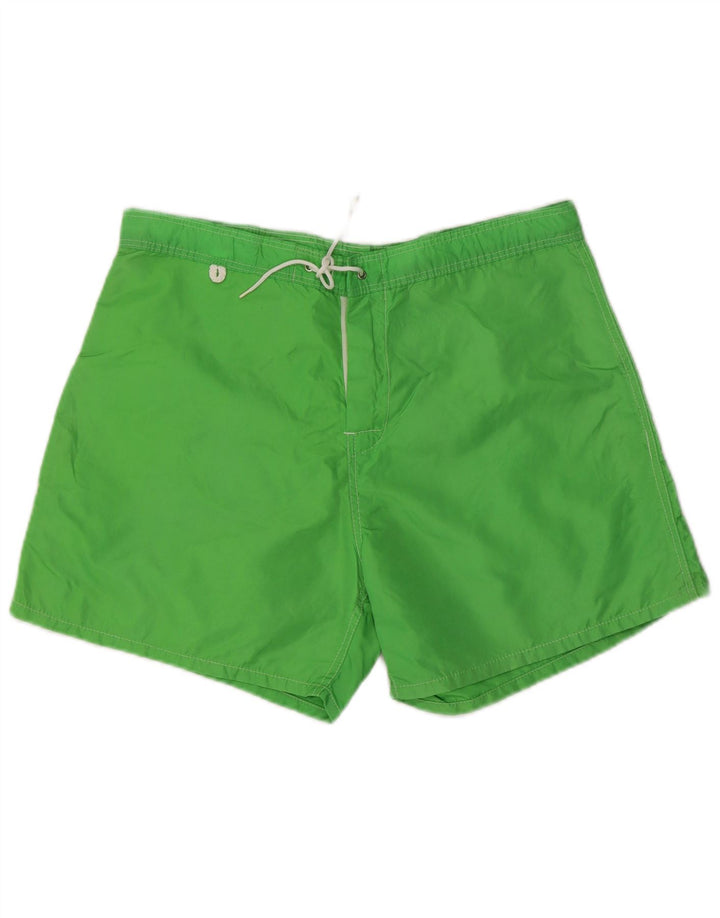 Pantaloncini da bagno da uomo Sundek EU 46 XL Verde Nylon Beach