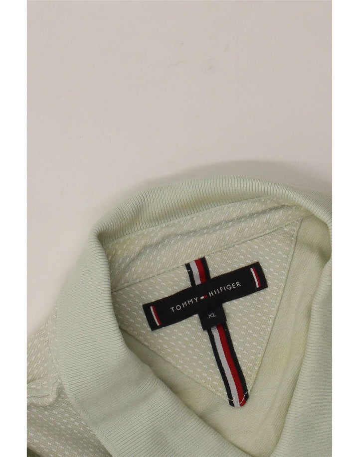 Polo da uomo Tommy Hilfiger XL verde maculato