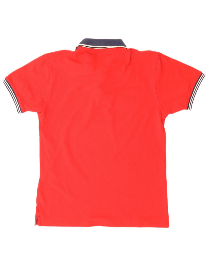 Polo da uomo HENRI LLOYD grande rossa in cotone