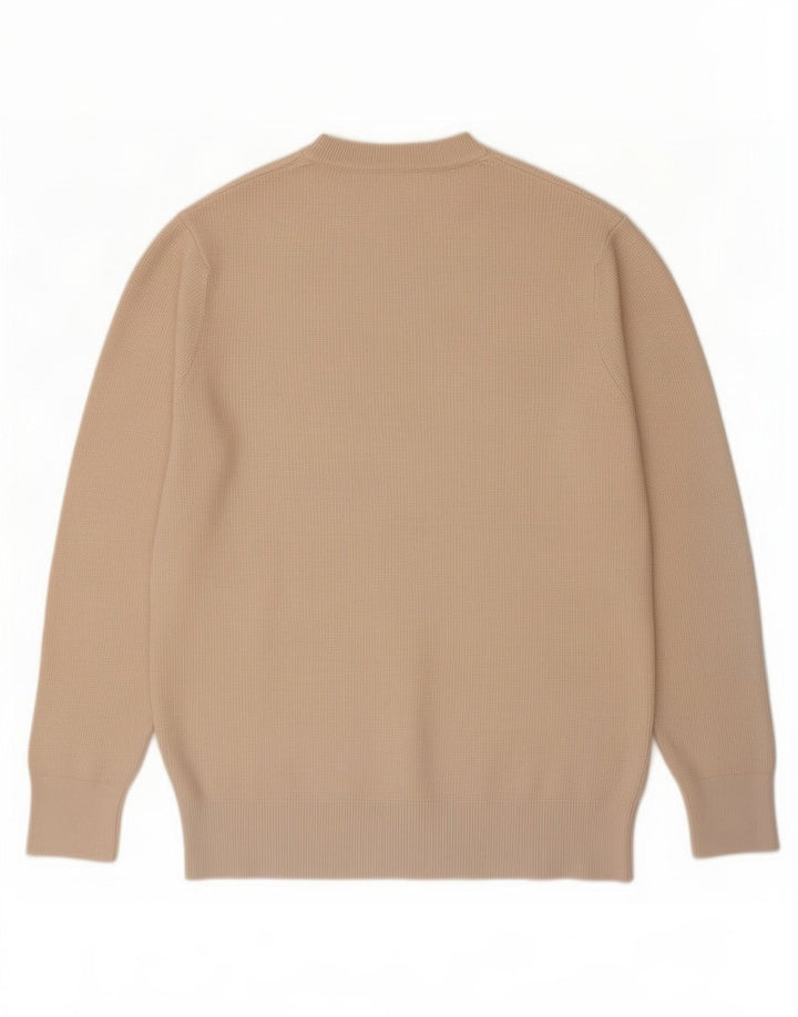 Maglione maglione girocollo da uomo Zara beige medio