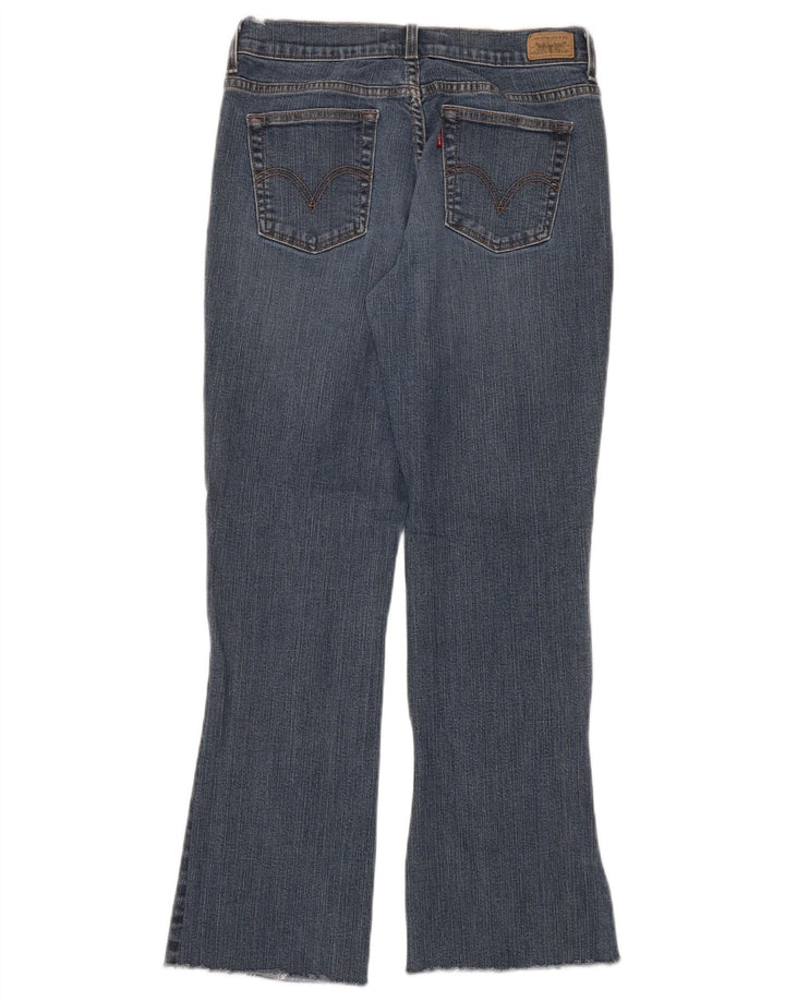 Jeans Levi's 515 Bootcut da donna US 8 medio W28 L30 cotone blu