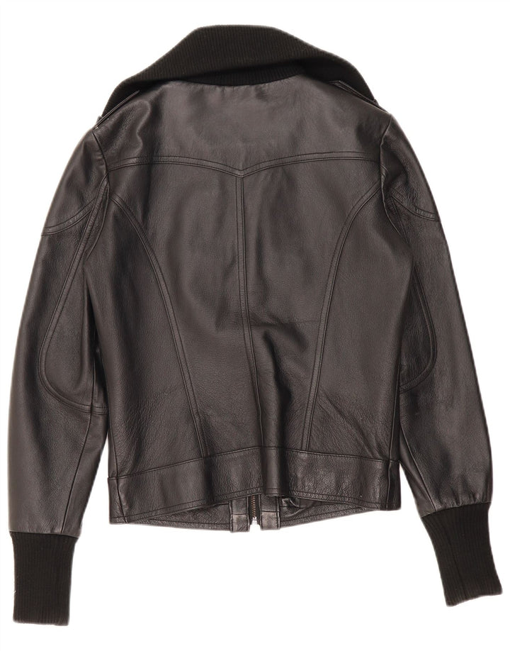 Giacca in pelle da donna Tally Weil UK 6 XS in pelle nera