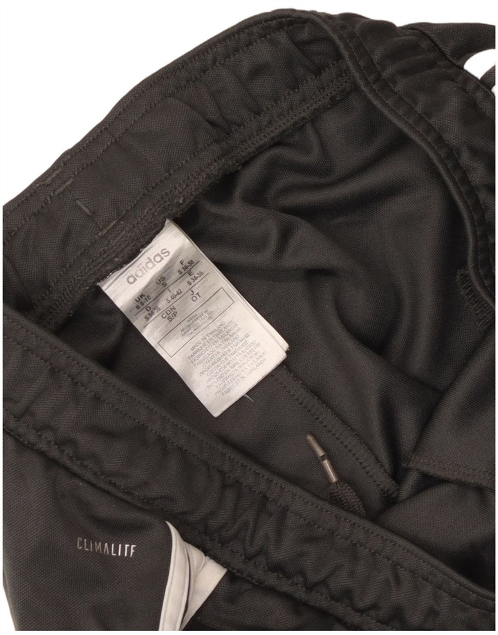 Pantaloni da tuta da uomo Adidas UK 8/10 Small Nero Poliestere