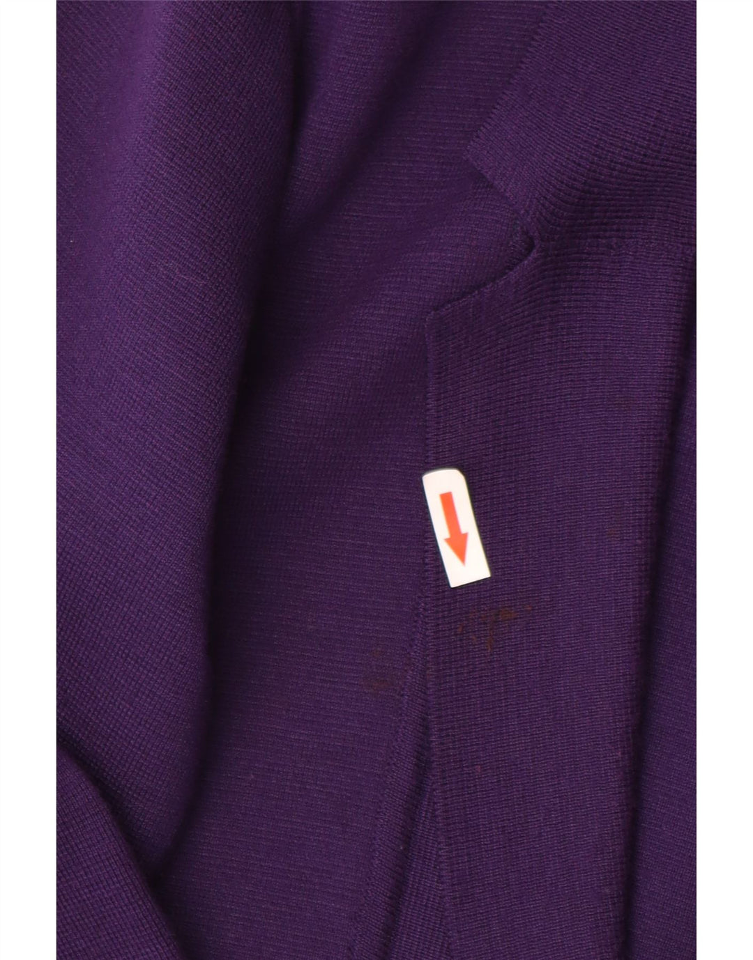 Giacca blazer vintage da donna a 3 bottoni UK 10 piccola viola