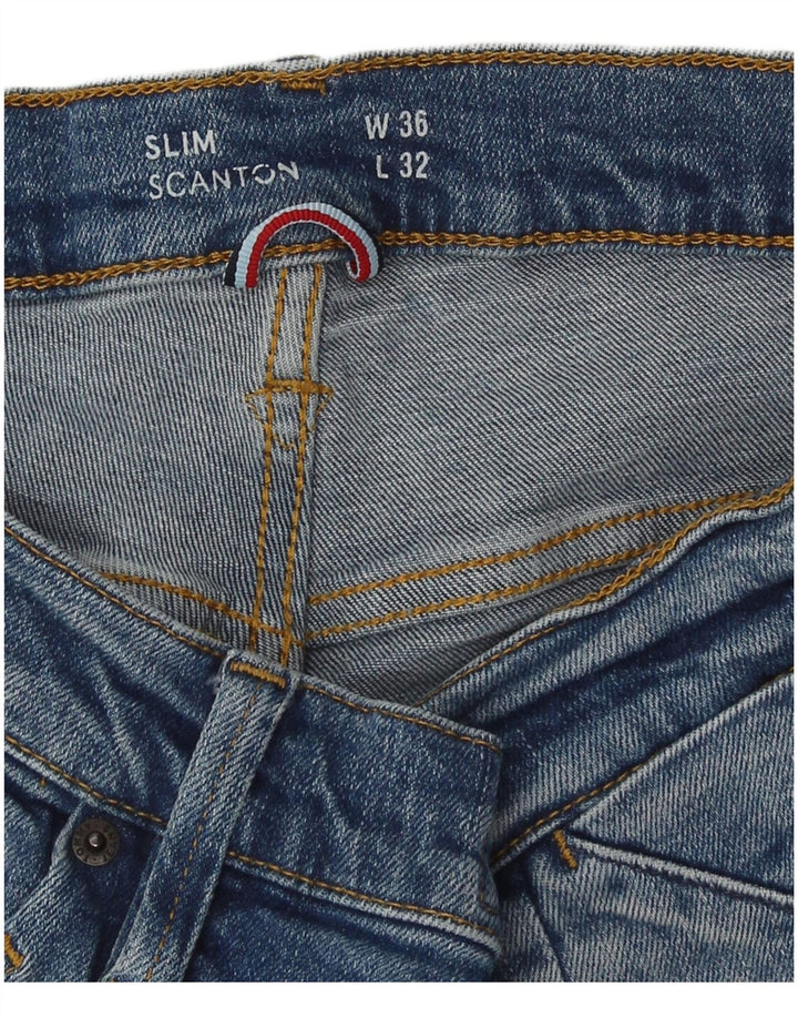 Tommy Hilfiger Uomo Scanton Slim Jeans W36 L32 Blu