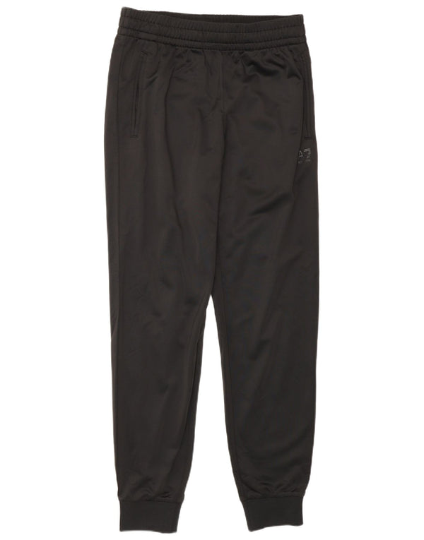 Pantaloni da tuta da uomo Emporio Armani Joggers piccoli in poliestere nero