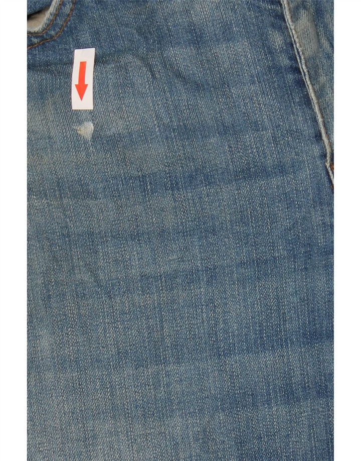Levi's Uomo 511 Slim Jeans W33 L32 Cotone Blu