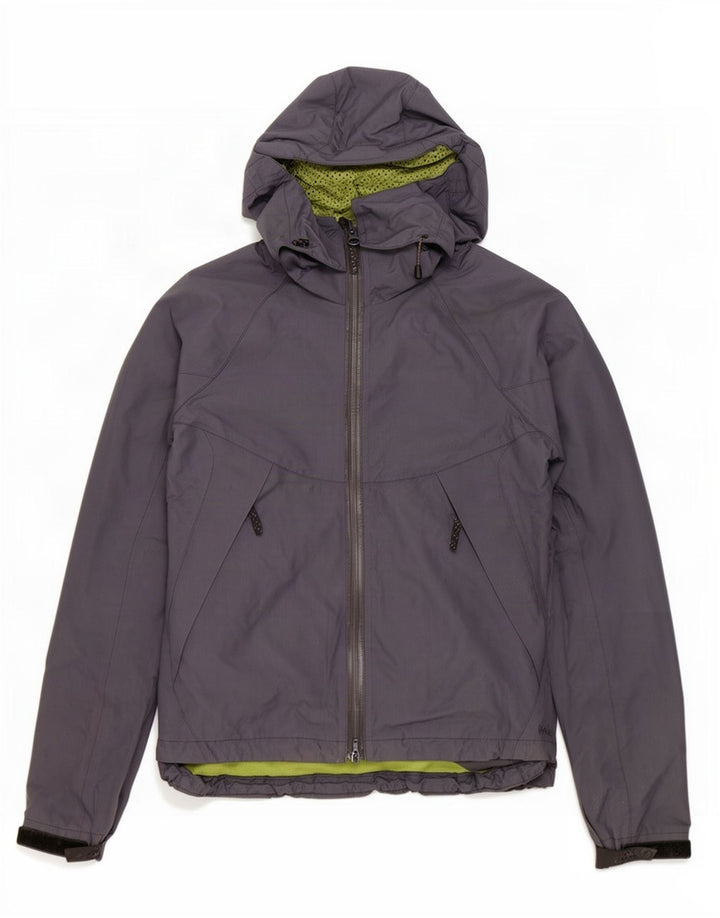 Giacca a vento con cappuccio da donna Fat Face UK 8 Small Poliestere blu navy