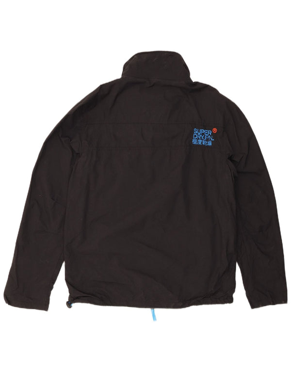 Giacca a vento da uomo The Windhiker SUPERDRY UK 42 XL Nylon nero