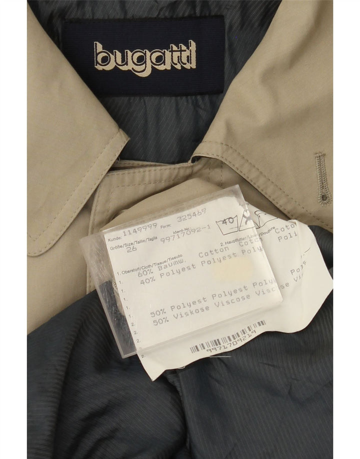 BUGATTI Cappotto da uomo UK 42 XL Cotone verde