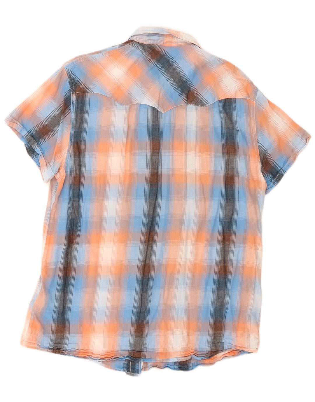 Camicia Wrangler da uomo vestibilità regolare, cotone a quadri multicolore grande