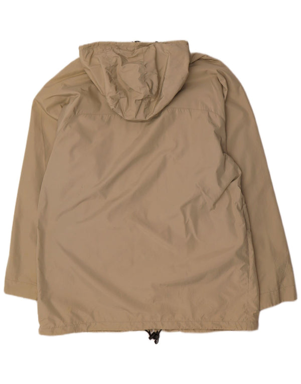 Giacca a vento con cappuccio da uomo AXO UK 40 Large Beige Poliammide