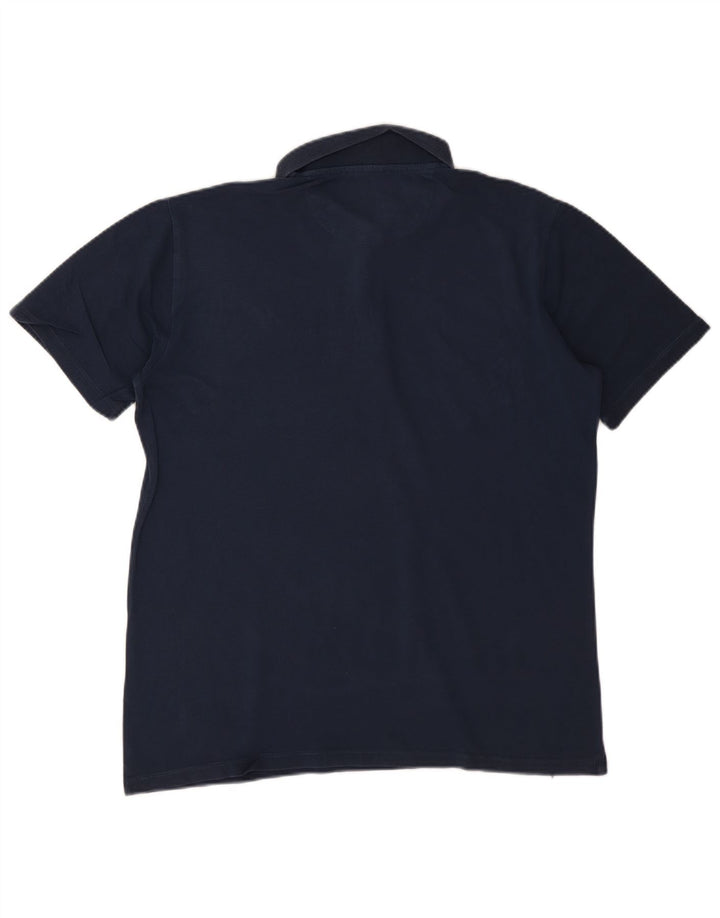 Polo Uomo Trussardi Jeans Large Blu Navy
