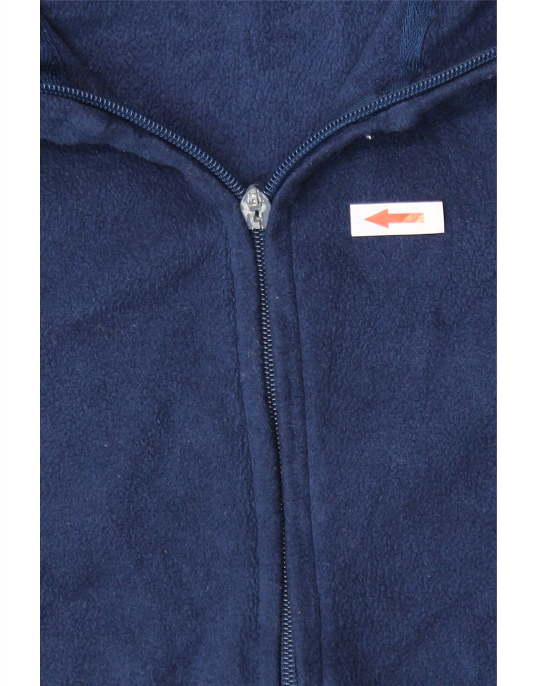 Giacca in pile da donna Marks & Spencer UK 14 poliestere blu navy medio