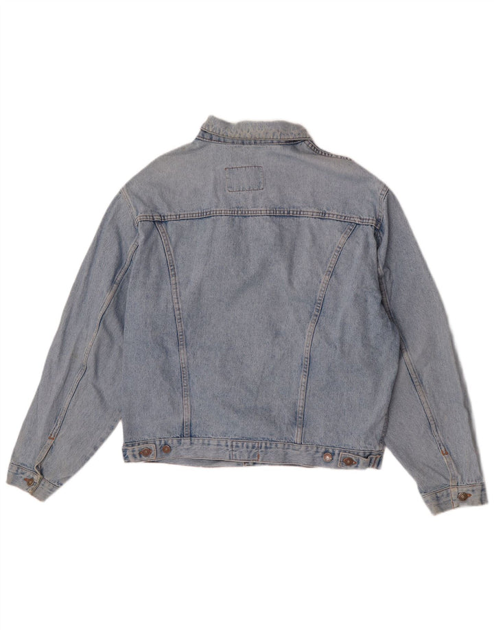 Giacca in denim da uomo Carrera UK 42 XL Blu