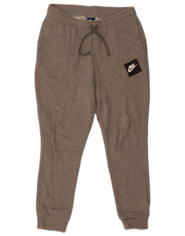 Pantaloni da tuta da uomo Nike Joggers piccoli in cotone grigio