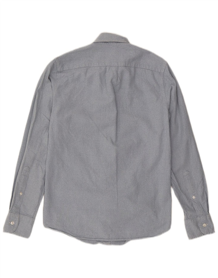 Camicia slim fit da uomo J. CREW XS in cotone blu