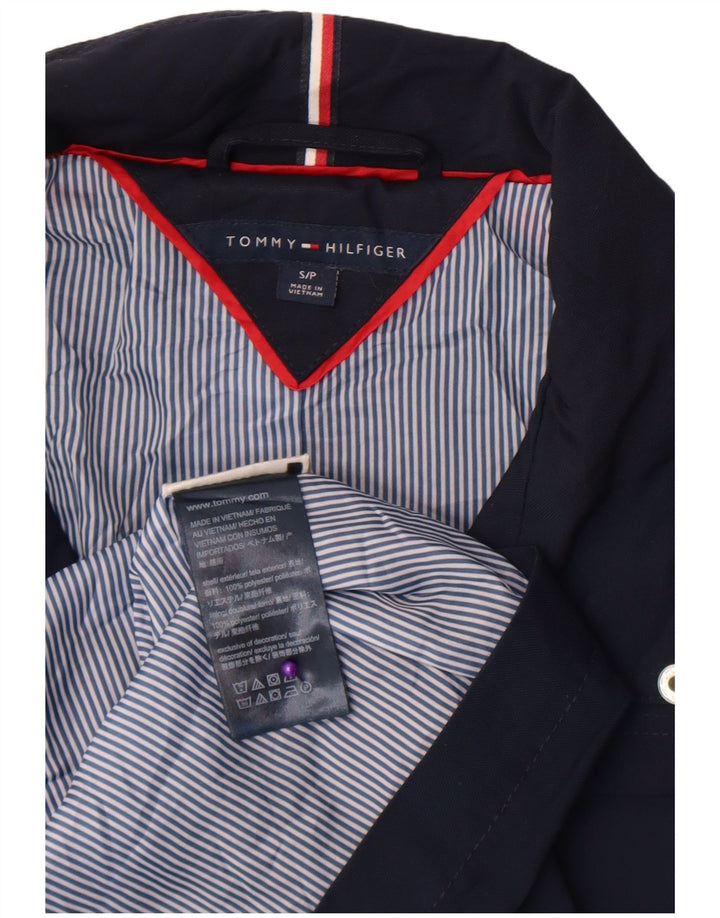 Giacca utility da donna Tommy Hilfiger UK 10 Small poliestere blu navy