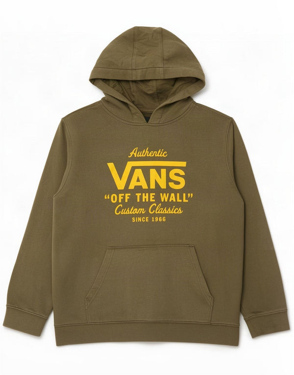 Vans Felpa con cappuccio grafica da ragazzo 13-14 anni XL Verde