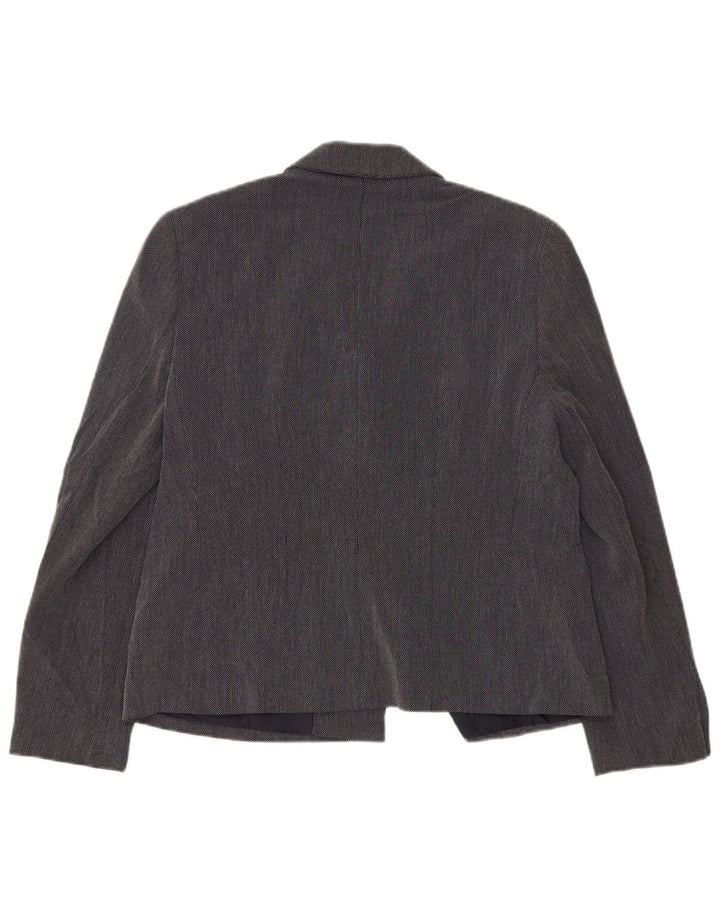 Giacca blazer standard da donna Marks & Spencer UK 16 grande blu navy