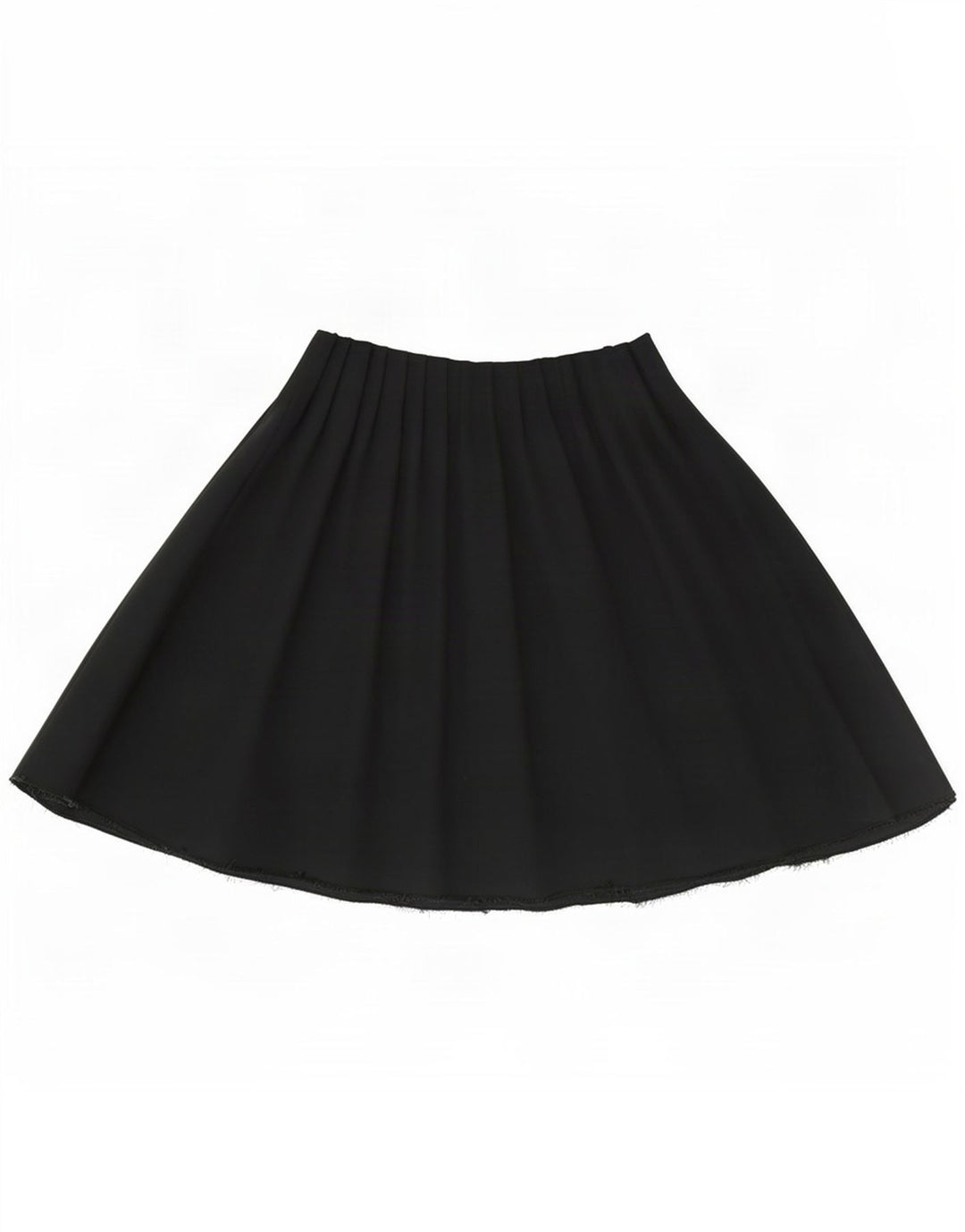 Gonna a pieghe Zara da donna piccola W26 in viscosa verde