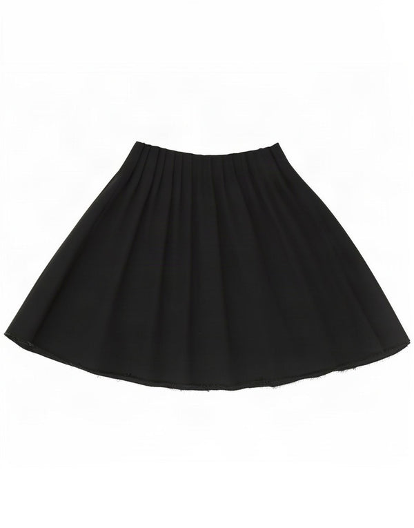 Gonna a pieghe Zara da donna piccola W26 in viscosa verde